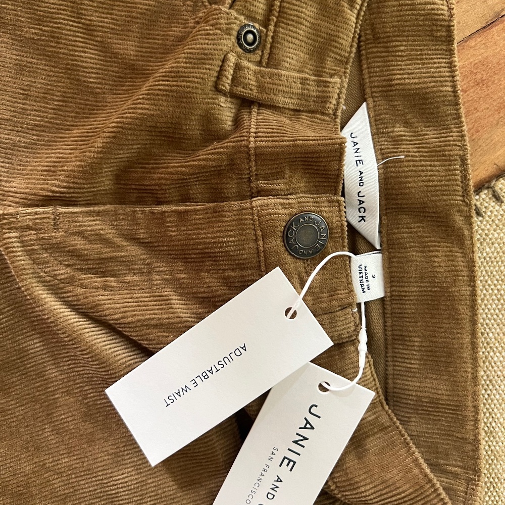 Toddler Boys Corduroy Pants